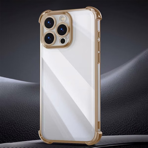Anti Shock Chrome dėklas for Xiaomi Redmi Note 14 5G (Global) auksinis