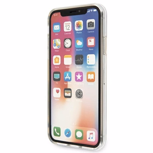 Karl Lagerfeld Karl & Choupette iPhone Xs Max dėklas telefonui - skaidrus