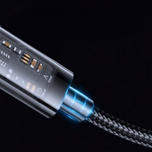 USB laidas Joyroom S-UL012A12 juodas Lightning 120cm (iki 20W)