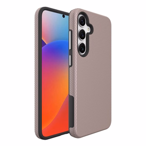 Dėklas Perfectionists Triangle Case Samsung S926 S24 Plus/S936 S25 Plus rožinio aukso