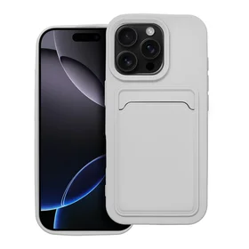 Dėklas telefonui CARD IPHONE 16 Pro baltas