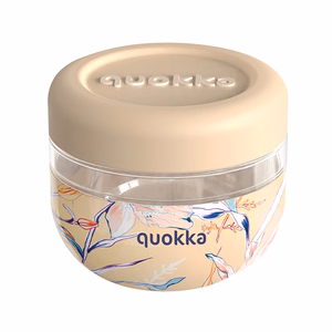 Quokka Bubble Food Jar 500 ml maisto indas, vintažinių gėlių raštas
