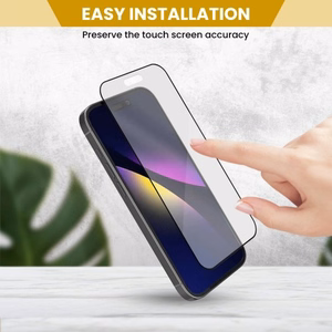 Apsauginis stiklas "Casper Pro" Apple iPhone 14 Pro Max (Nesulūžtantys kraštai) (Blister)