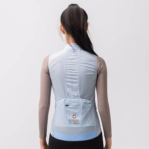 Rockbros TLMJ003 ROAD TO SKY women's lightweight breathable cycling vest L - blue