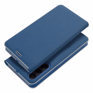 Flip case for Samsung Xcover 4 Luna Book Carbon blue