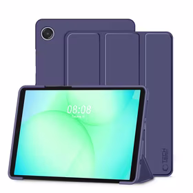 TechProtect SmartCase dėklas Samsung Galaxy Tab A9 / A11 8.7 tamsiai mėlynas