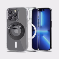 Tech-Protect MMR100 magnetinis telefono laikiklis / žiedas su MagSafe - pilkas