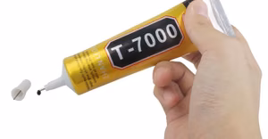 Universalus klijai T7000 50ml juodas (mobiliojo telefono rėmo klijavimui)