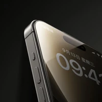 Benks Grūdintas stiklas Arc Shield Pilnas Padengimas (GA61) Iphone 15 Pro juodas