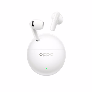 OPPO tikrai belaidės ausinės Enco Air5s Bluetooth, įstatomos į ausis, mikrofonas, mėnulio balta, triukšmo slopinimas, belaidės