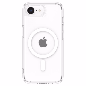 Spigen Ultra Hybrid Magnetinis dėklas telefonui iPhone 16e - baltas, permatomas