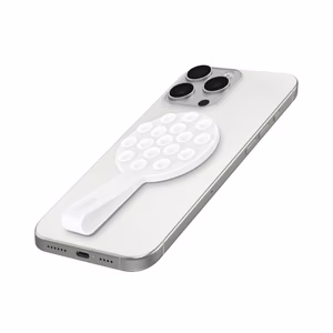 SBS MAG Grippy MagSafe compatible holder with suction cup and ear white