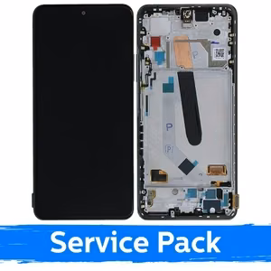 LCD Display Compatible With Xiaomi Poco F3 (Mi 11X / Mi 11i) With Frame / Night Black / (Service Pack)