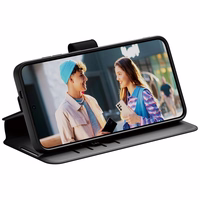 CARE by PanzerGlass Piniginės tipo dėklas su stovu Samsung Galaxy S25+ - Juodas