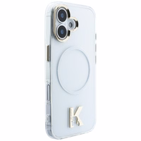 Karl Lagerfeld IML K Head Logo MagSafe Dėklas for iPhone 17 - Clear