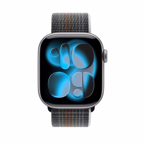 Crong Nylon sportinis Apple Watch dirželis, 38/40/41/42 mm, „Midnight Run“