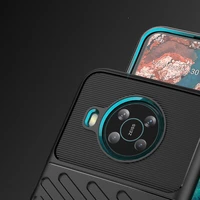 Thunder dėklas telefonui lankstus šarvuotas dėklas Nokia X100 juoda