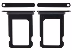 SIM kortelės laikiklis skirtas iPhone 12 mini Black originalus (used Grade A)