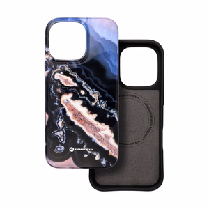 FORCELL F-PROTECT Mirage, karinio kritimo testuotas dėklas telefonui suderinamas su MagSafe IPHONE 16 PRO MAX auksinė sala