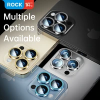 Rock Tempered Glass Shiny Series Kameros objektyvo stiklas Iphone 15/15 Plus (2 vnt.) juodas