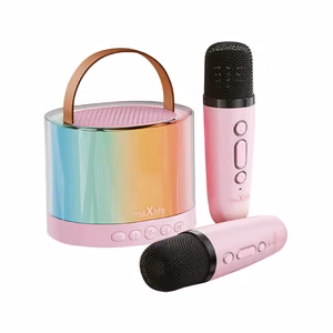 Maxlife Bluetooth karaoke speaker MXKS-200 pink