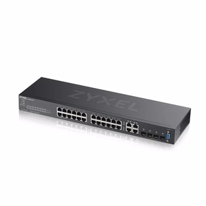 Zyxel GS2220-28-EU0101F tinklo komutatorius Valdomas L2 Gigabit Ethernet (10/100/1000) Juoda