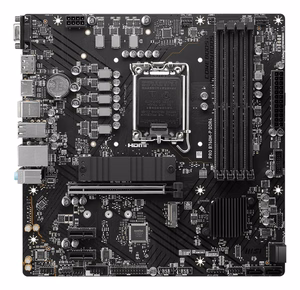 MSI PRO B760M-P DDR4 pagrindinė plokštė Intel B760 LGA 1700 micro ATX