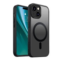 Etteri matinis magnetinis dėklas (m) telefonui iPhone 13 6,1 - juodas (m)