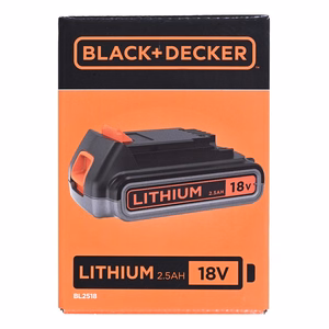 Black+Decker BL2518-XJ 18 V 2,5 Ah įrankių baterija