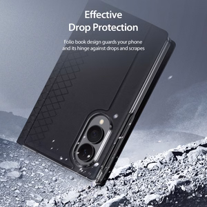 Dėklas Dux Ducis Bril Samsung F971 Z Fold8 juodas