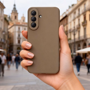 "Tech-Protect Icon" dėklas "Samsung Galaxy A37 5G" - rudas