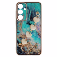 Dėklas telefonui Trend Case skirtas Samsung Galaxy S24 dizaino 6 mėlynas