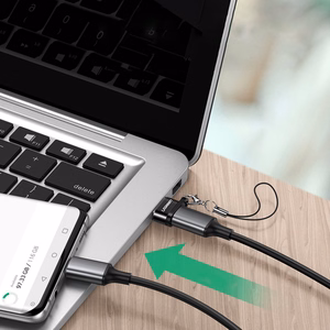 Ugreen US280 50568 USB-C 3.1 (lizdas) / USB-A 2.0 (kištukas) adapteris juodas