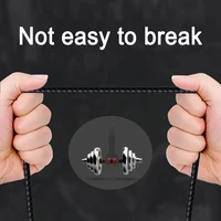 Blavec kabelis Raptor pintas - USB į Lightning - 2,4A 1 metras Apple CarPlay (CRA-UL24BR10) juodas-raudonas