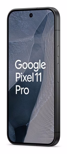 Google Pixel 11 Pro 16 cm (6.3") Dviguba SIM jungtis Android 17 5G C tipo USB 12 GB 256 GB 4850 mAh Juoda