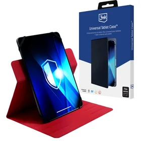 Universalus planšetinio kompiuterio dėklas 3mk Universal Tablet Case 9-11" - raudonas