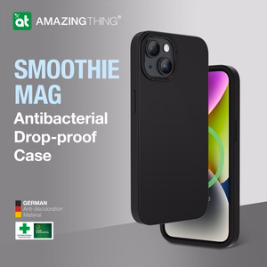 Amazing Thing Smoothie magnetinis dėklas MagSafe 8FT IP146.7SMBK iPhone 14 Plus juodas