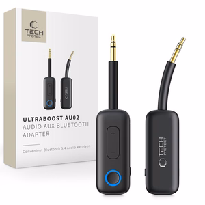 Tech-Protect Ultraboost AU02 Bluetooth 5.4 garso adapteris - juodas