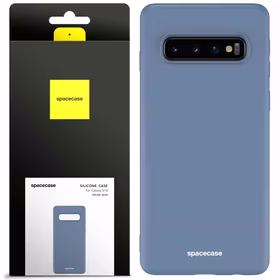 Spacecase silikoninis dėklas Galaxy S10 mėlynas