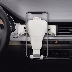 Automobilinis laikiklis H01 juodas gravitacinis laikiklis ventiliacijos grotelių