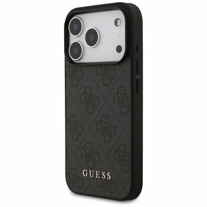Guess 4G Classic dėklas, skirtas iPhone 17 Pro / 18 Pro – juodas