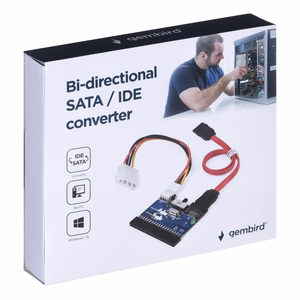 Gembird dvikryptis SATA/IDE konverteris sąsajos kortelės/adapteris vidinis