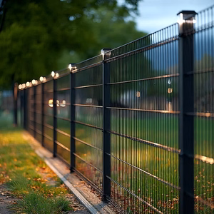 GreenBlue GB128 – 100×100 mm saulės energijos LED šviestuvas tvoros stulpui su sutemų jutikliu