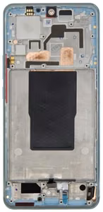 Ekranas Xiaomi 12T/12T Pro su lietimui jautriu stikliuku ir rėmeliu Blue originalus (used Grade B)