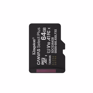 Kingston microSD 64GB Canvas Select+ G3 150MB/s