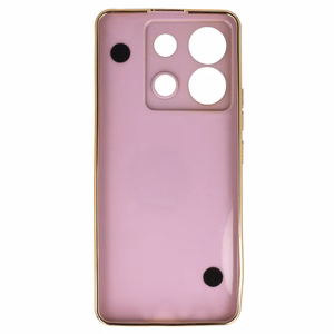 Dėklas telefonui Xiaomi Redmi Note 13 5G dizainas 4 rožinis