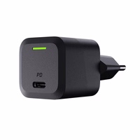USB įkroviklis Green Cell PowerGaN 33W PD 3.0 QC 3.0 1x USB-C juodas