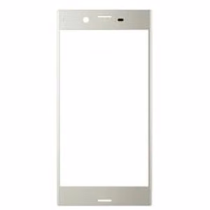 Outer Screen Glass Compatible With Sony Xperia XZ F8332 Silver HQ