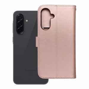 MEZZO knygos tipo dėklas telefonui SAMSUNG A36 5G su mandala, rožinio aukso