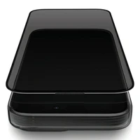 Uniq Optix privatumo grūdintas stiklas iPhone 15 Plus / 14 Pro Max su aplikatoriumi